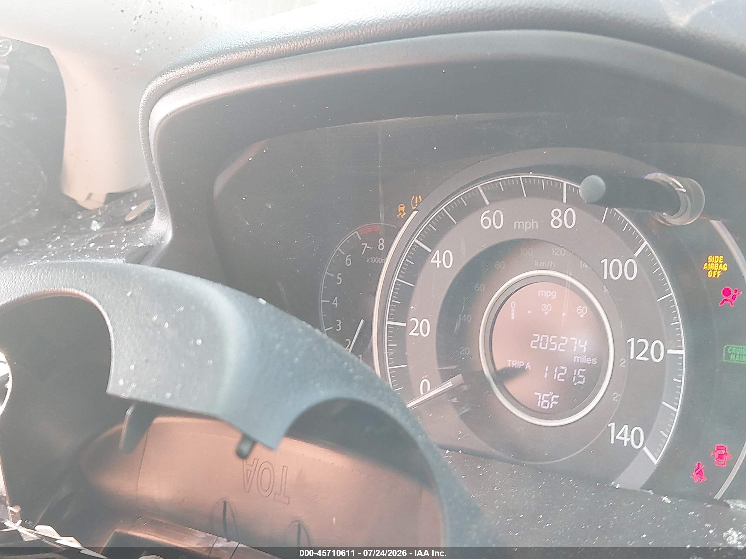 2014 Honda Cr-v Ex-l Черный vin: 2HKRM4H71EH700401