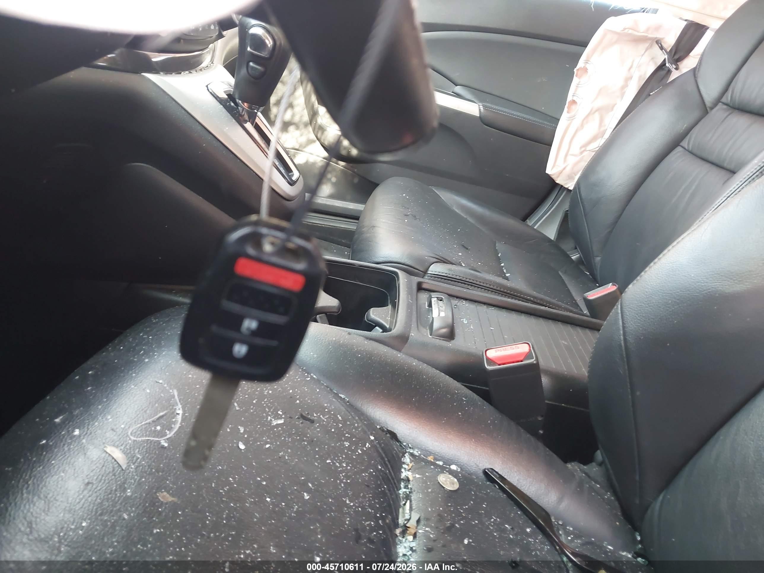 2014 Honda Cr-v Ex-l Черный vin: 2HKRM4H71EH700401