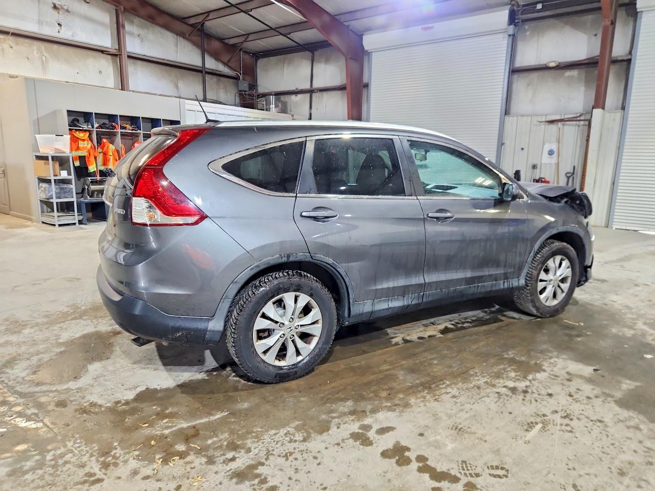 2014 Honda Cr-v Exl Gray vin: 2HKRM4H71EH708000