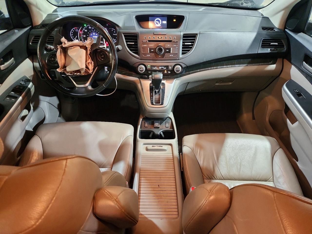 2014 Honda Cr-v Exl Gray vin: 2HKRM4H71EH708000