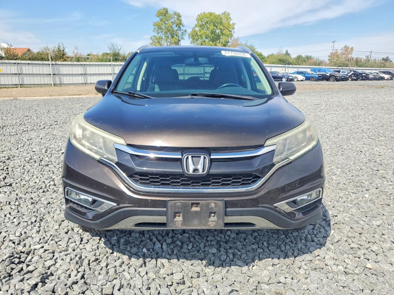 2015 Honda Cr-v Exl Brown vin: 2HKRM4H71FH601272