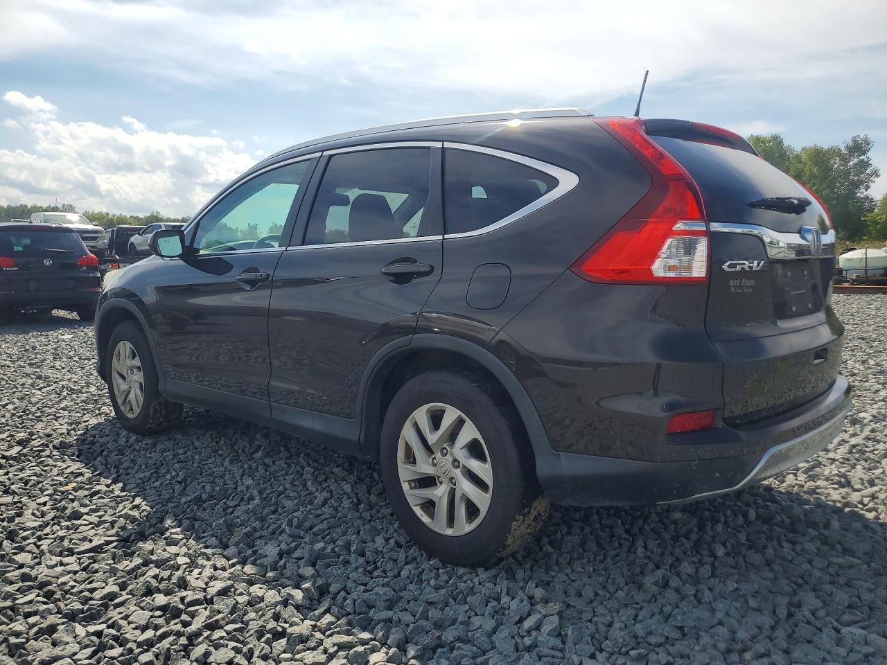 2015 Honda Cr-v Exl Brown vin: 2HKRM4H71FH601272