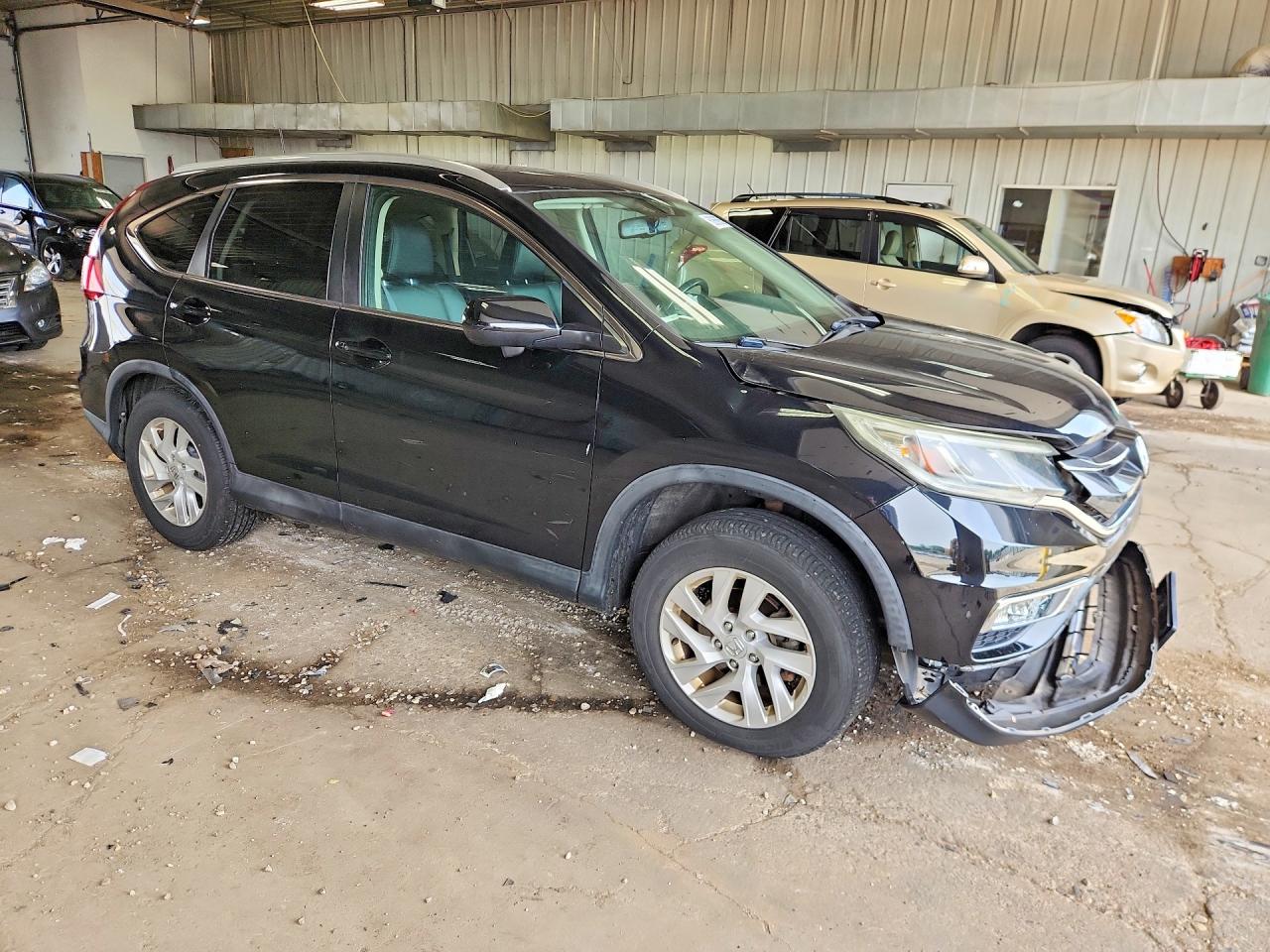 2015 Honda Cr-v Exl Black vin: 2HKRM4H71FH611526