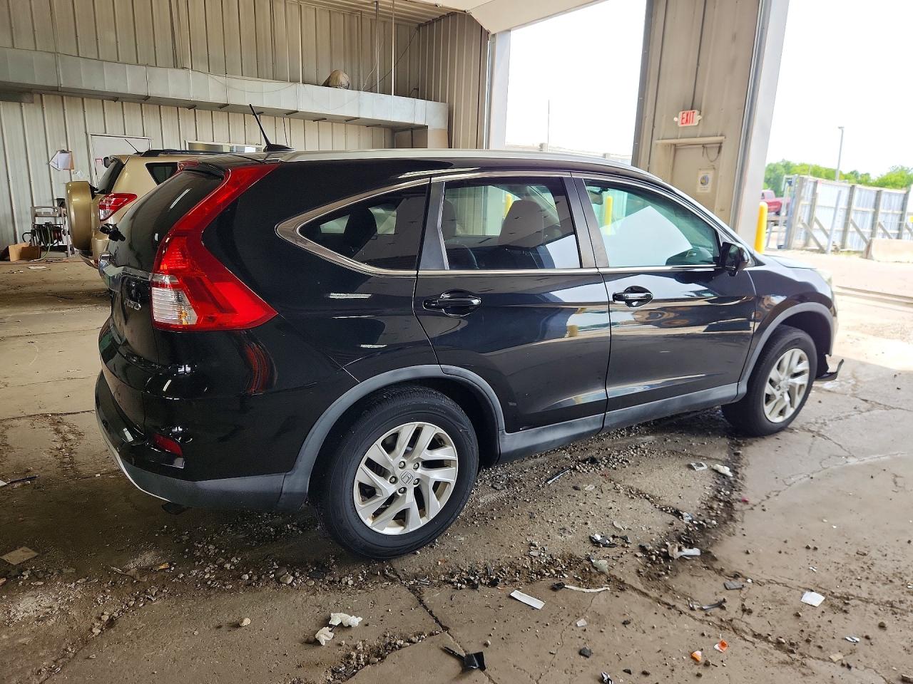 2015 Honda Cr-v Exl Black vin: 2HKRM4H71FH611526