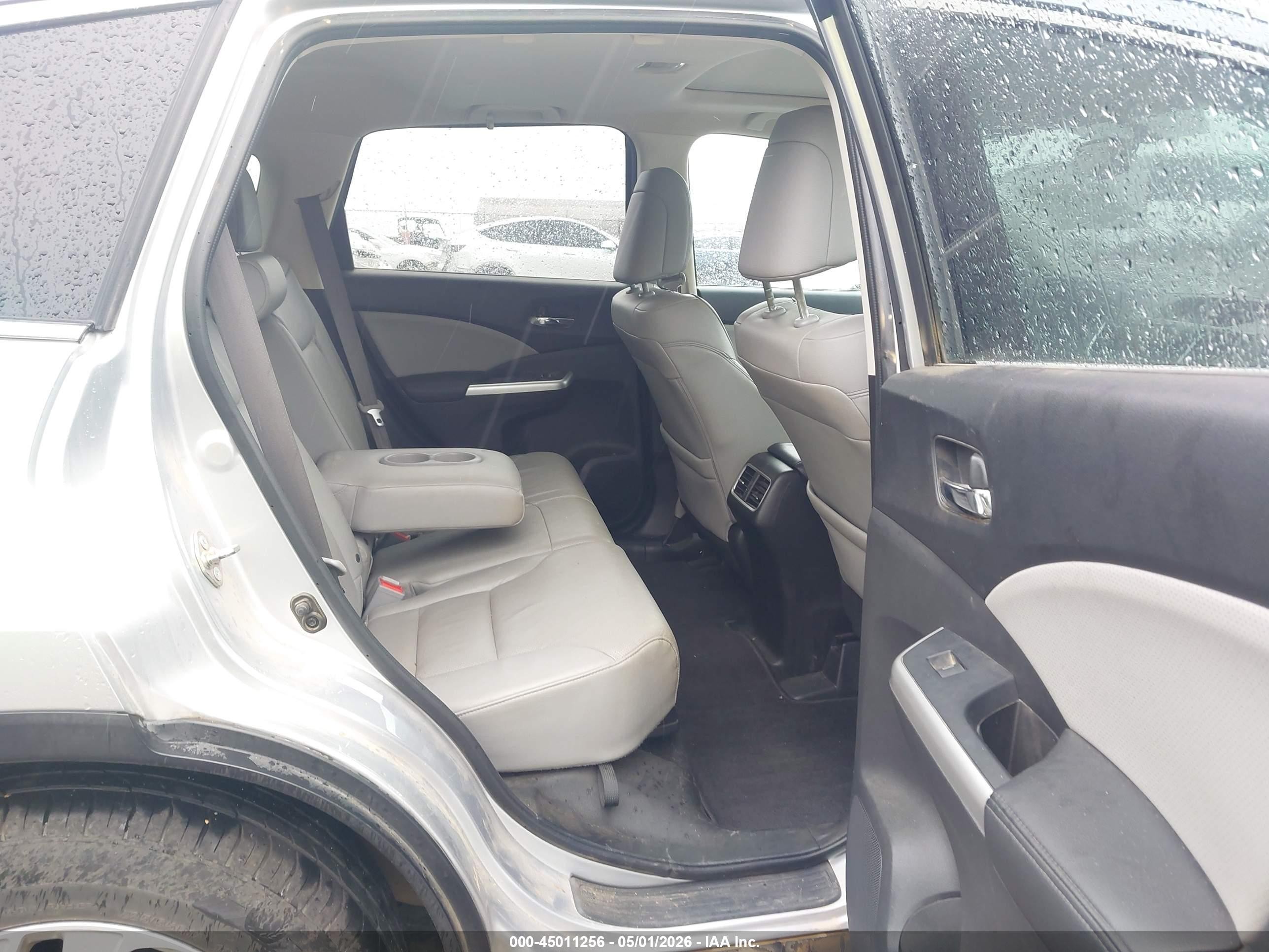 2015 Honda Cr-v Ex-l Silver vin: 2HKRM4H71FH616497