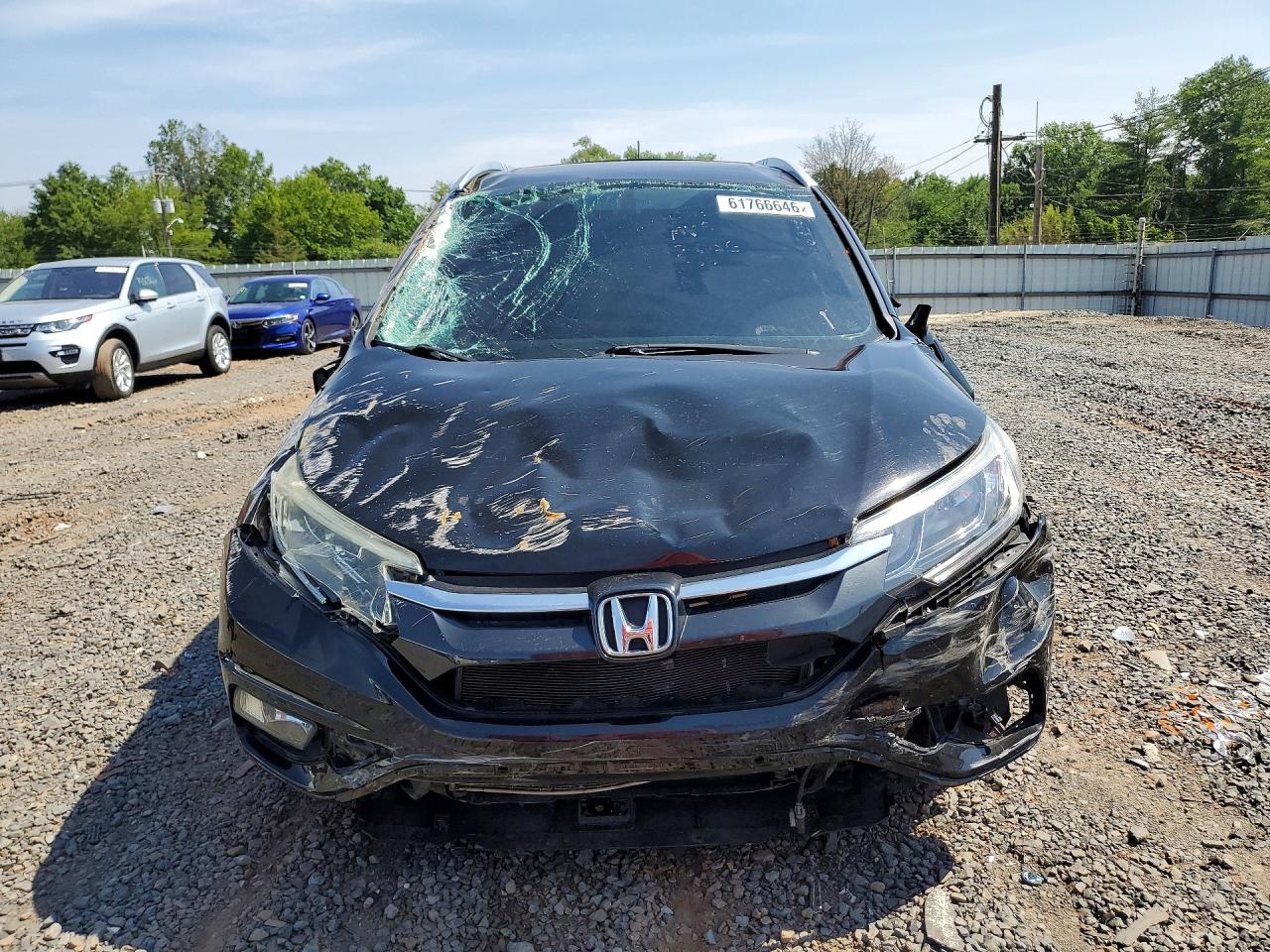 2015 Honda Cr-v Exl Black vin: 2HKRM4H71FH633669