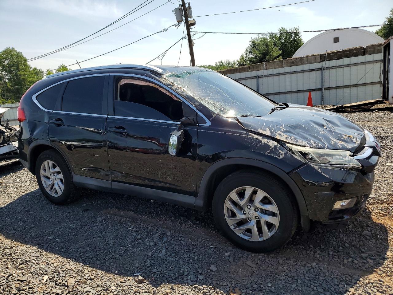 2015 Honda Cr-v Exl Black vin: 2HKRM4H71FH633669