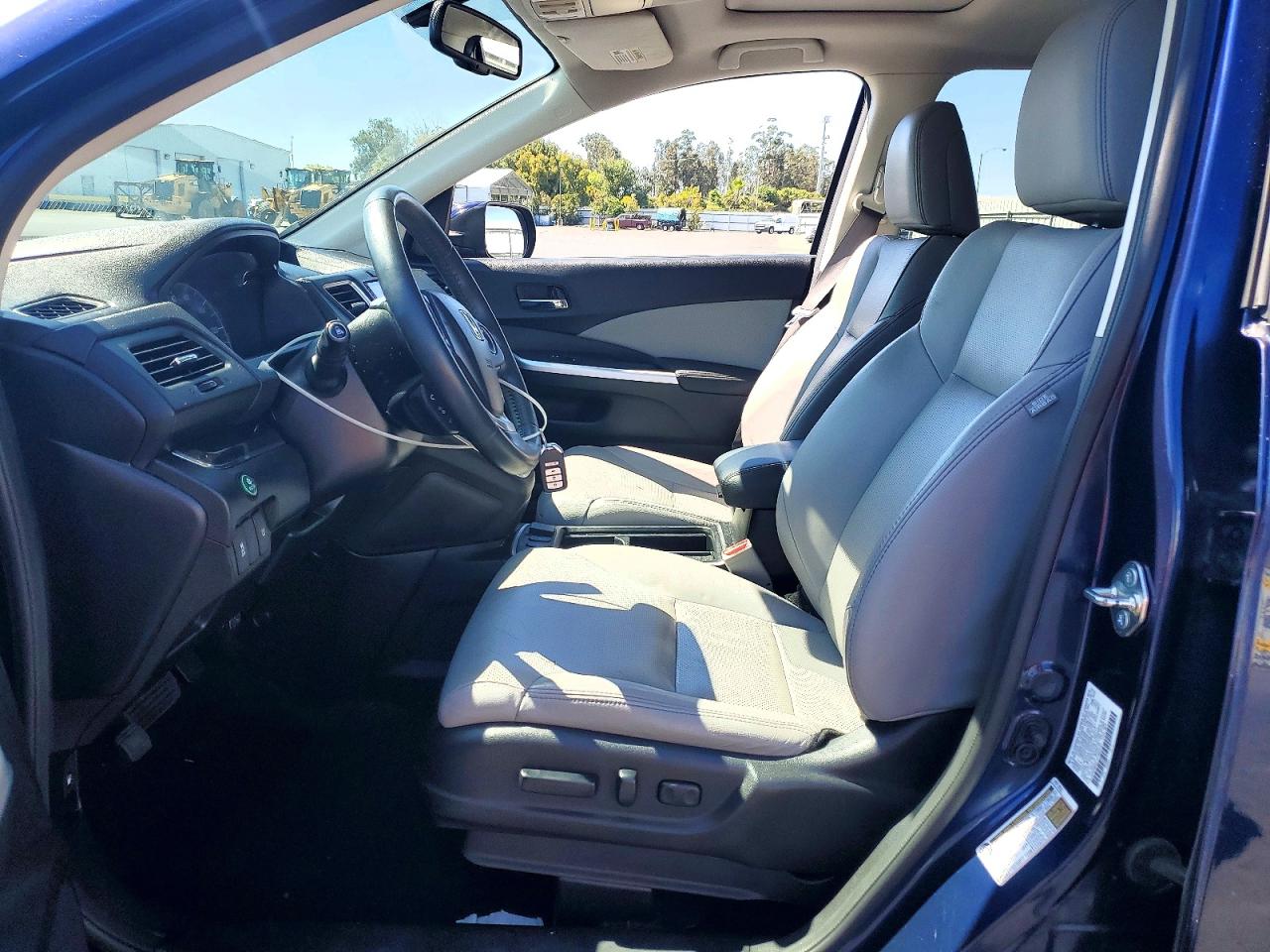 2015 Honda Cr-v Exl Blue vin: 2HKRM4H71FH653145