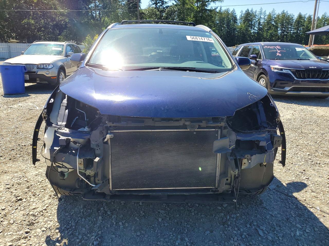 2015 Honda Cr-v Exl Blue vin: 2HKRM4H71FH675095