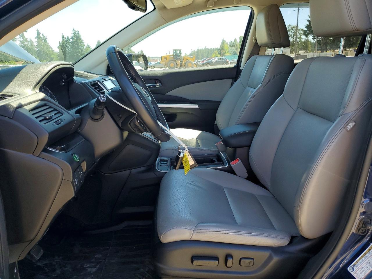 2015 Honda Cr-v Exl Blue vin: 2HKRM4H71FH675095