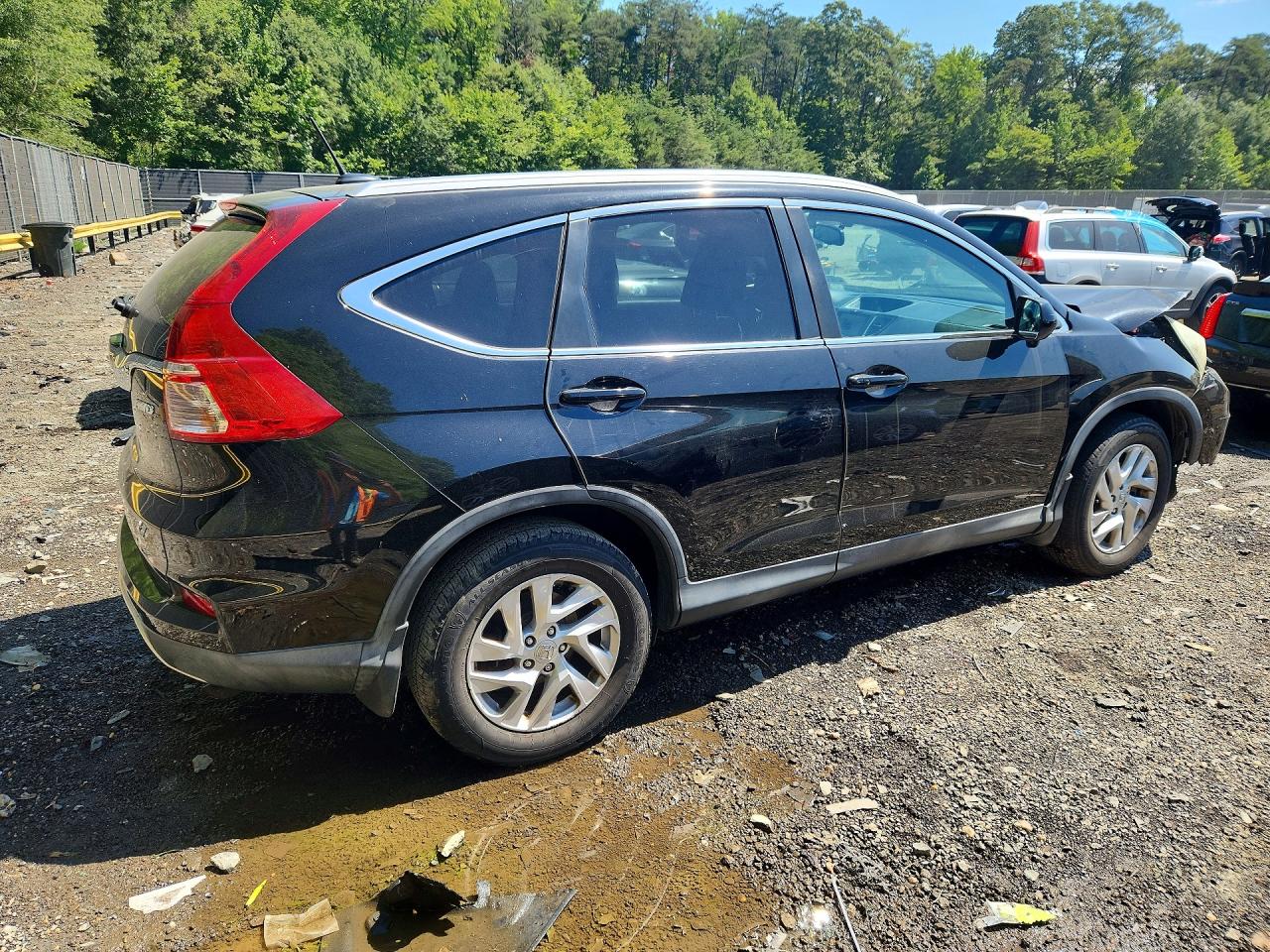 2015 Honda Cr-v Exl Black vin: 2HKRM4H71FH684119