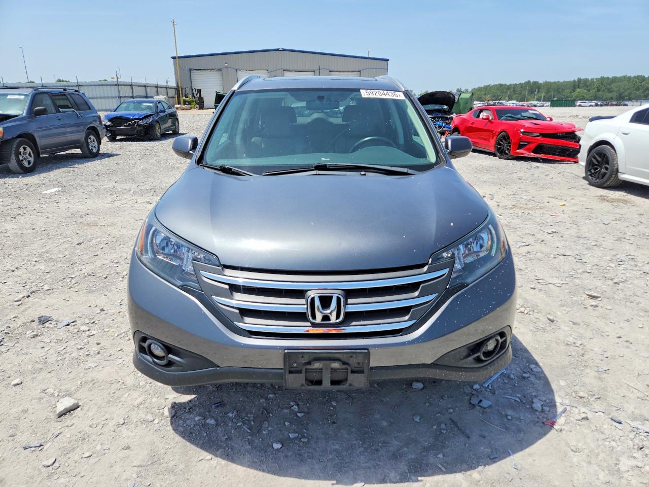 2013 Honda Cr-v Exl Gray vin: 2HKRM4H72DH609720