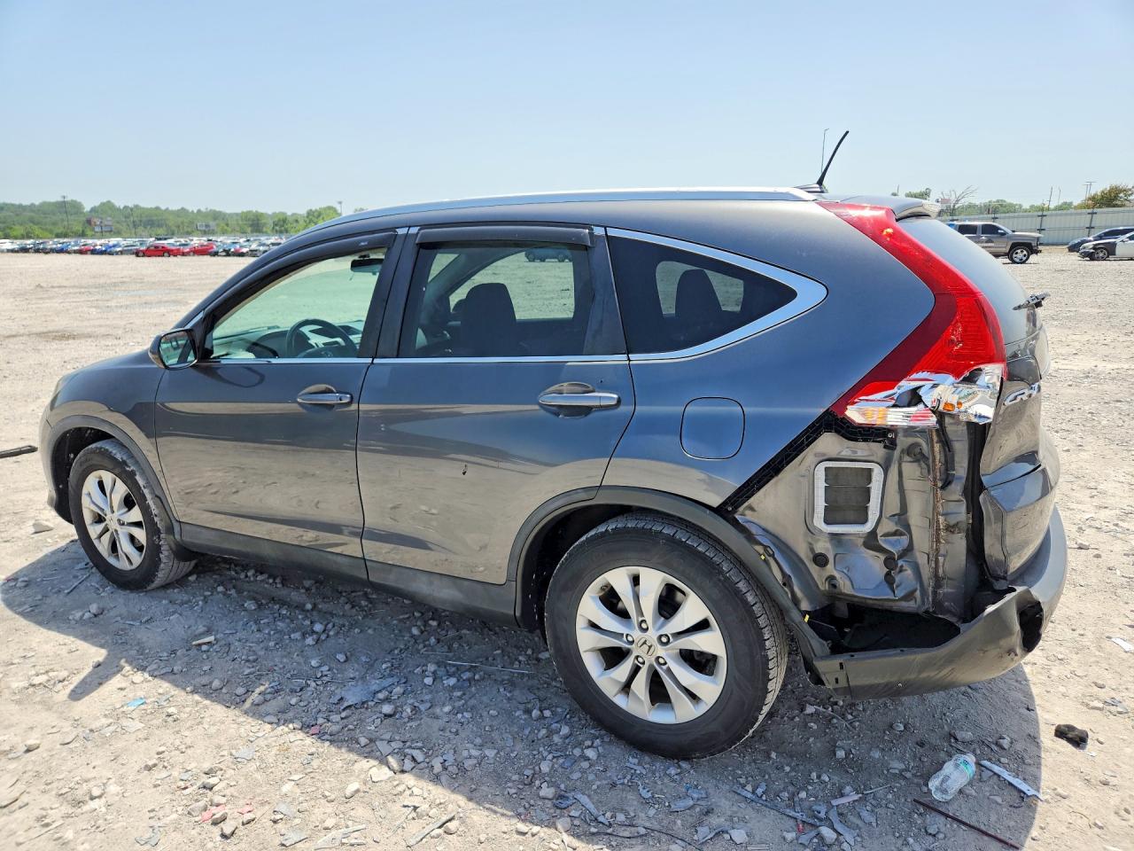 2013 Honda Cr-v Exl Gray vin: 2HKRM4H72DH609720