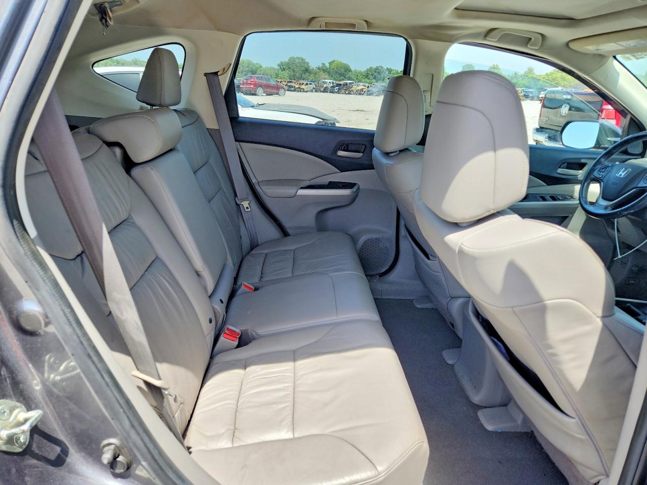 2013 Honda Cr-v Exl Gray vin: 2HKRM4H72DH609720