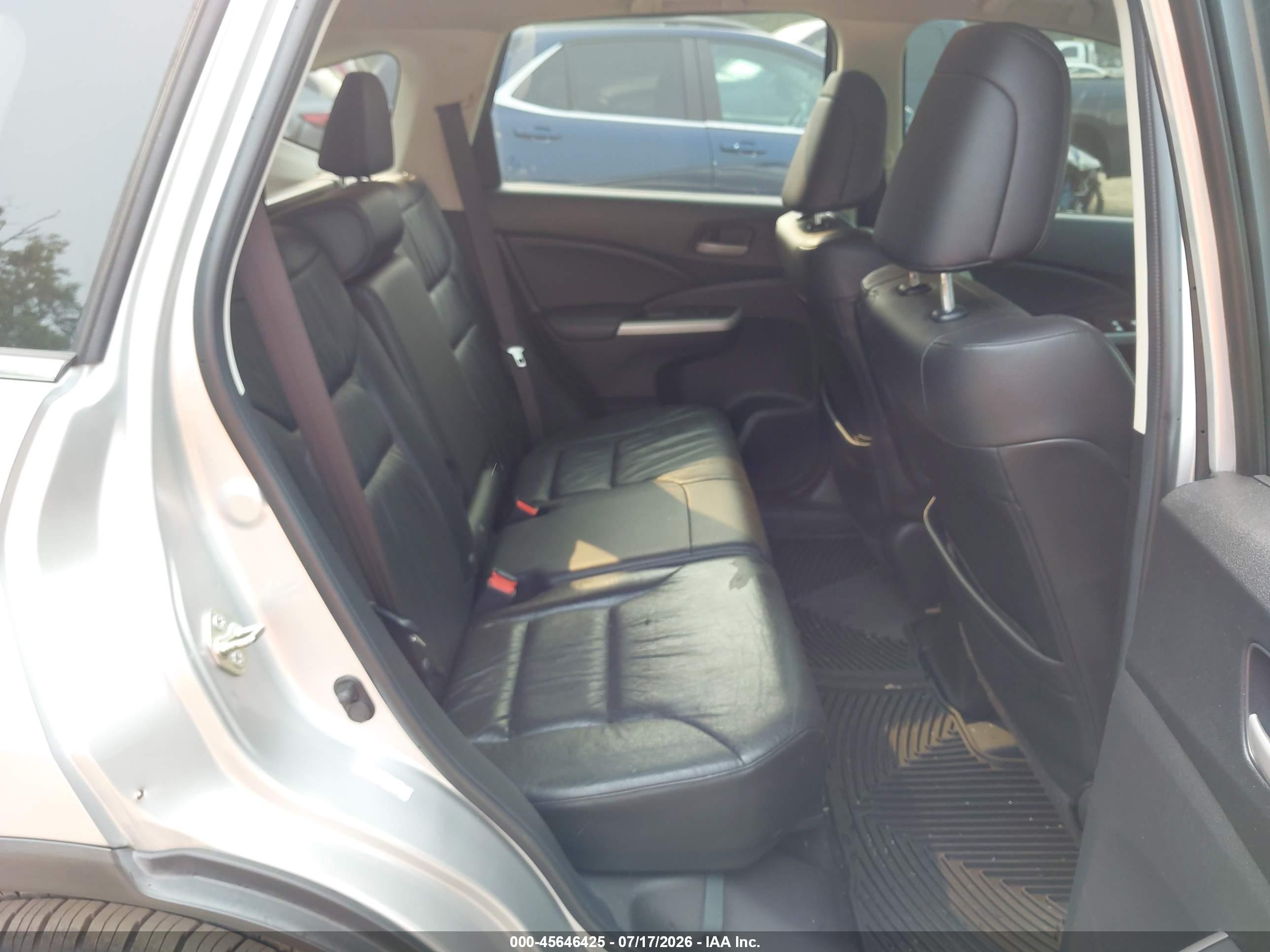 2013 Honda Cr-v Ex-l Silver vin: 2HKRM4H72DH617087