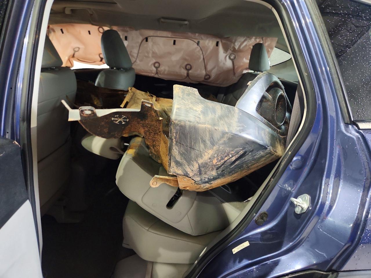 2013 Honda Cr-v Exl Blue vin: 2HKRM4H72DH646850