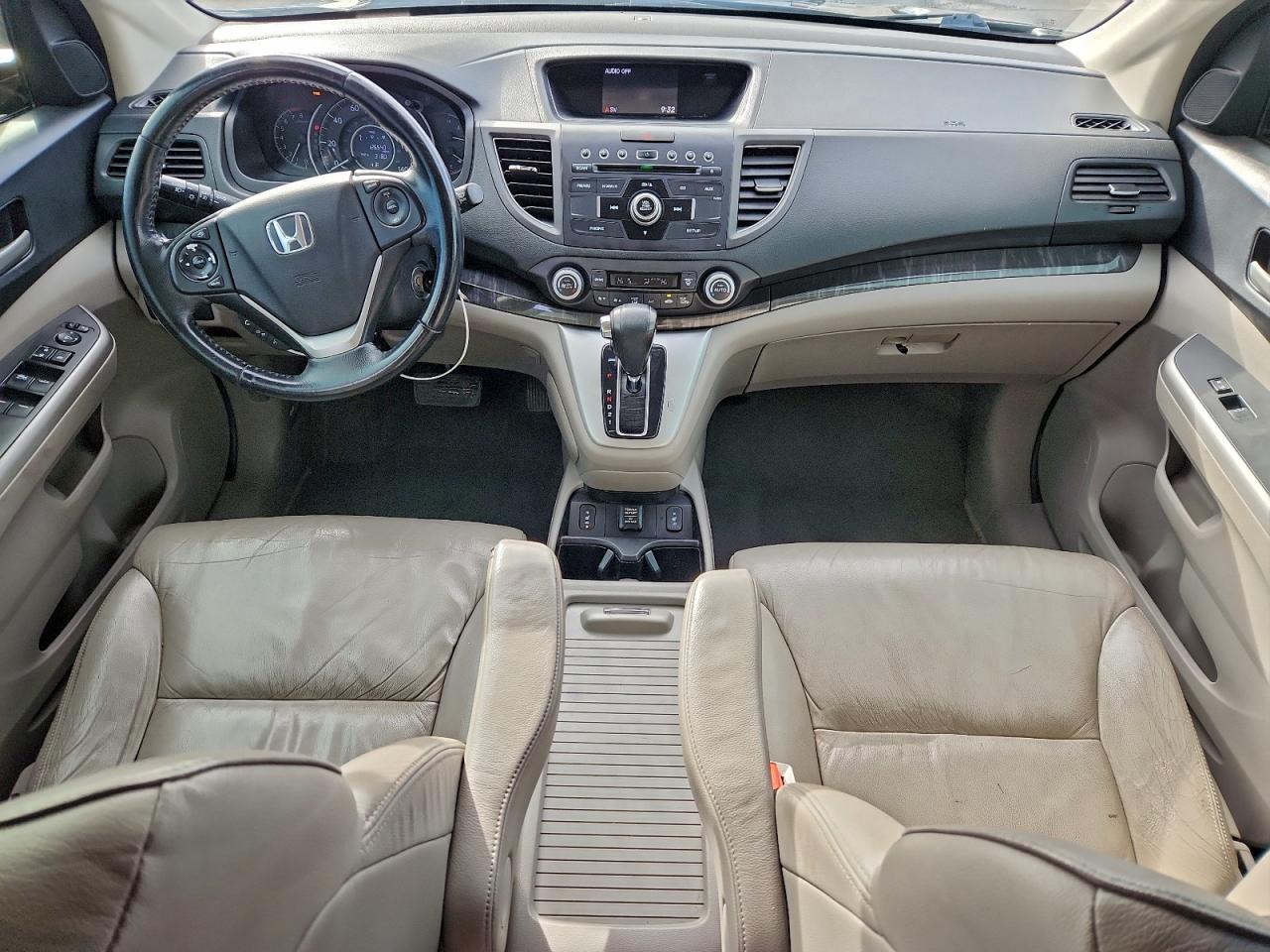 2013 Honda Cr-v Exl Gray vin: 2HKRM4H72DH677189