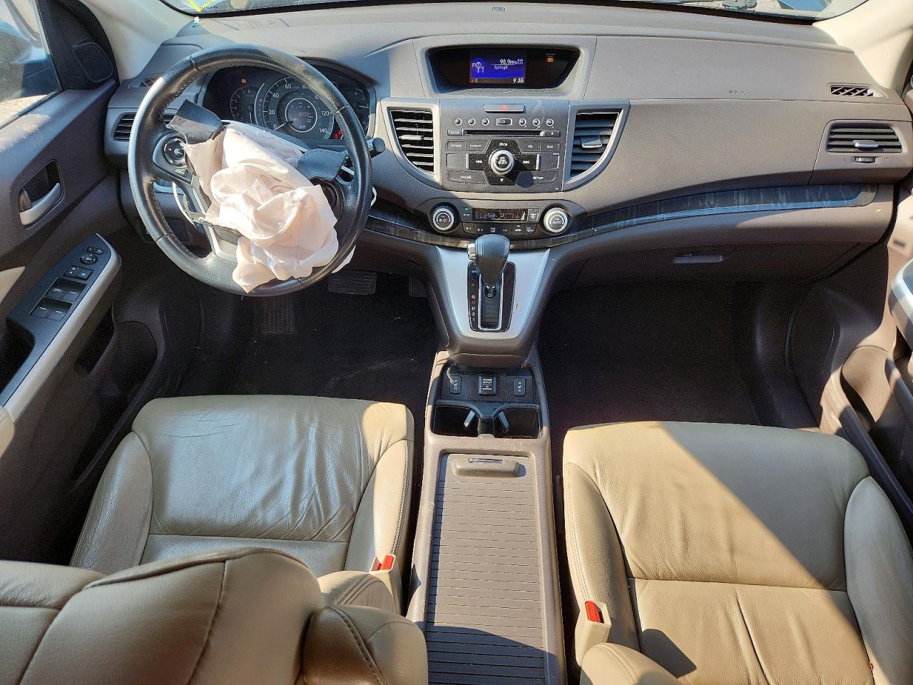 2013 Honda Cr-v Exl Blue vin: 2HKRM4H72DH689259