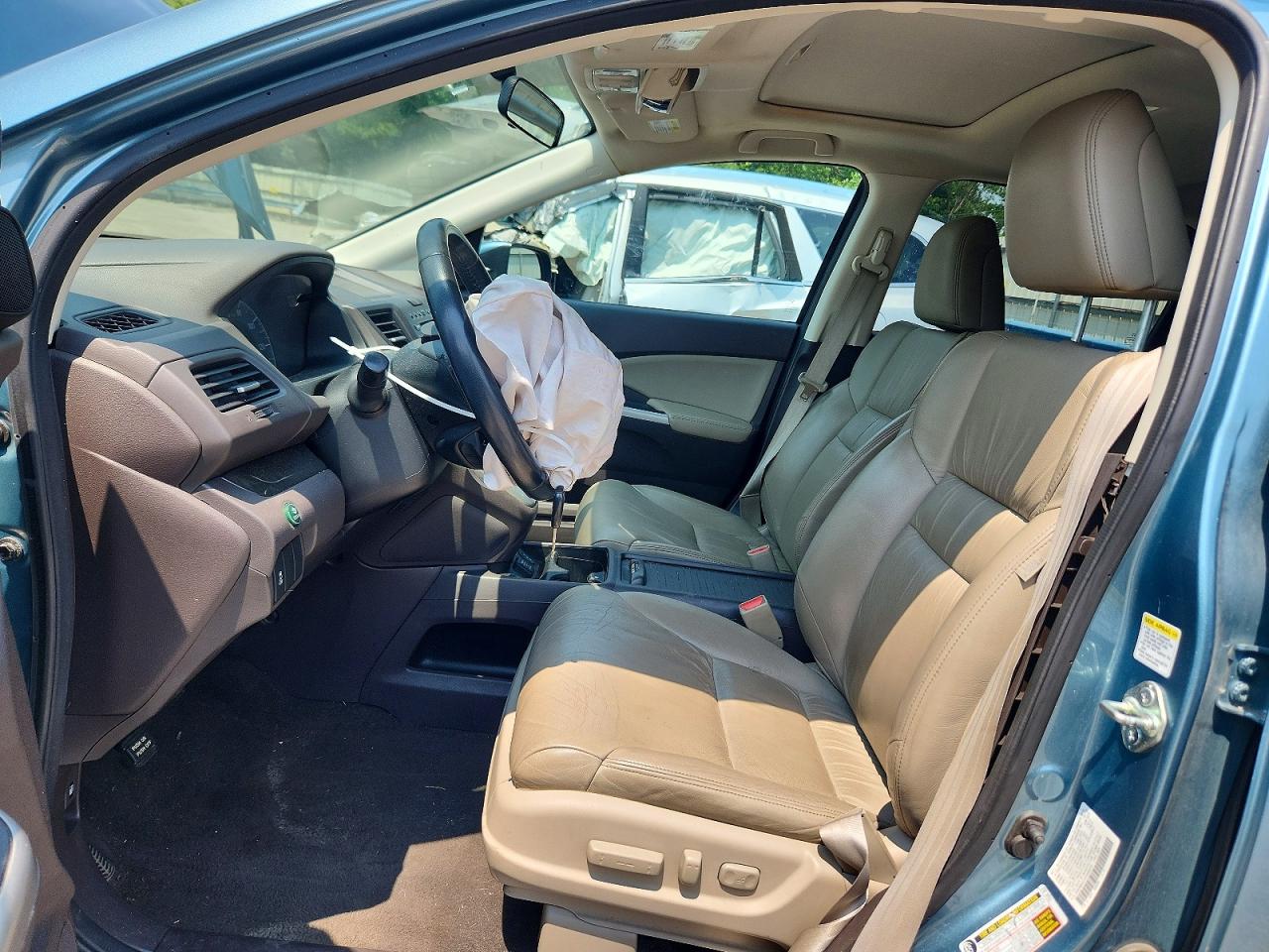 2013 Honda Cr-v Exl Blue vin: 2HKRM4H72DH689259
