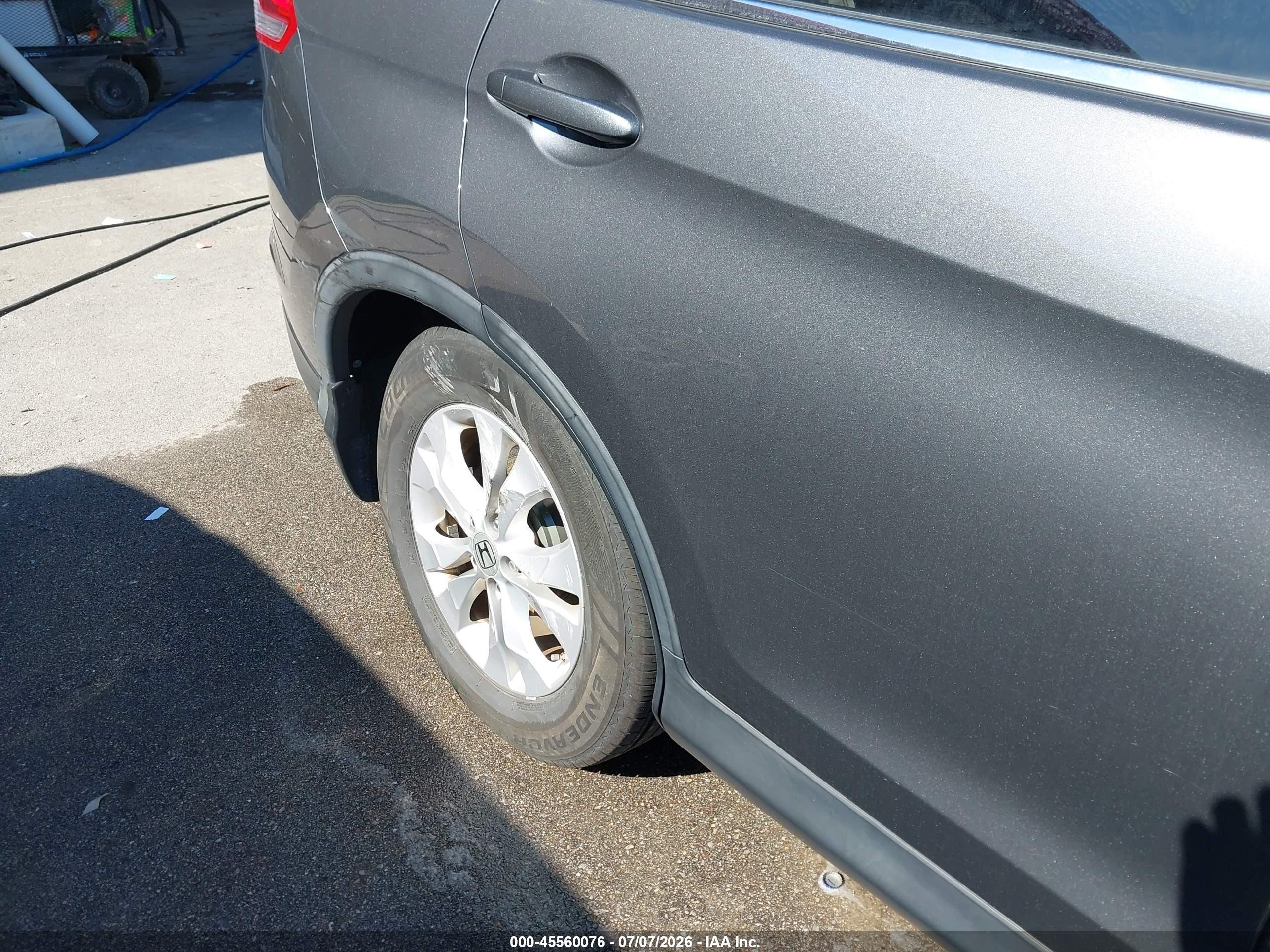 2013 Honda Cr-v Ex-l Серый vin: 2HKRM4H72DH694493