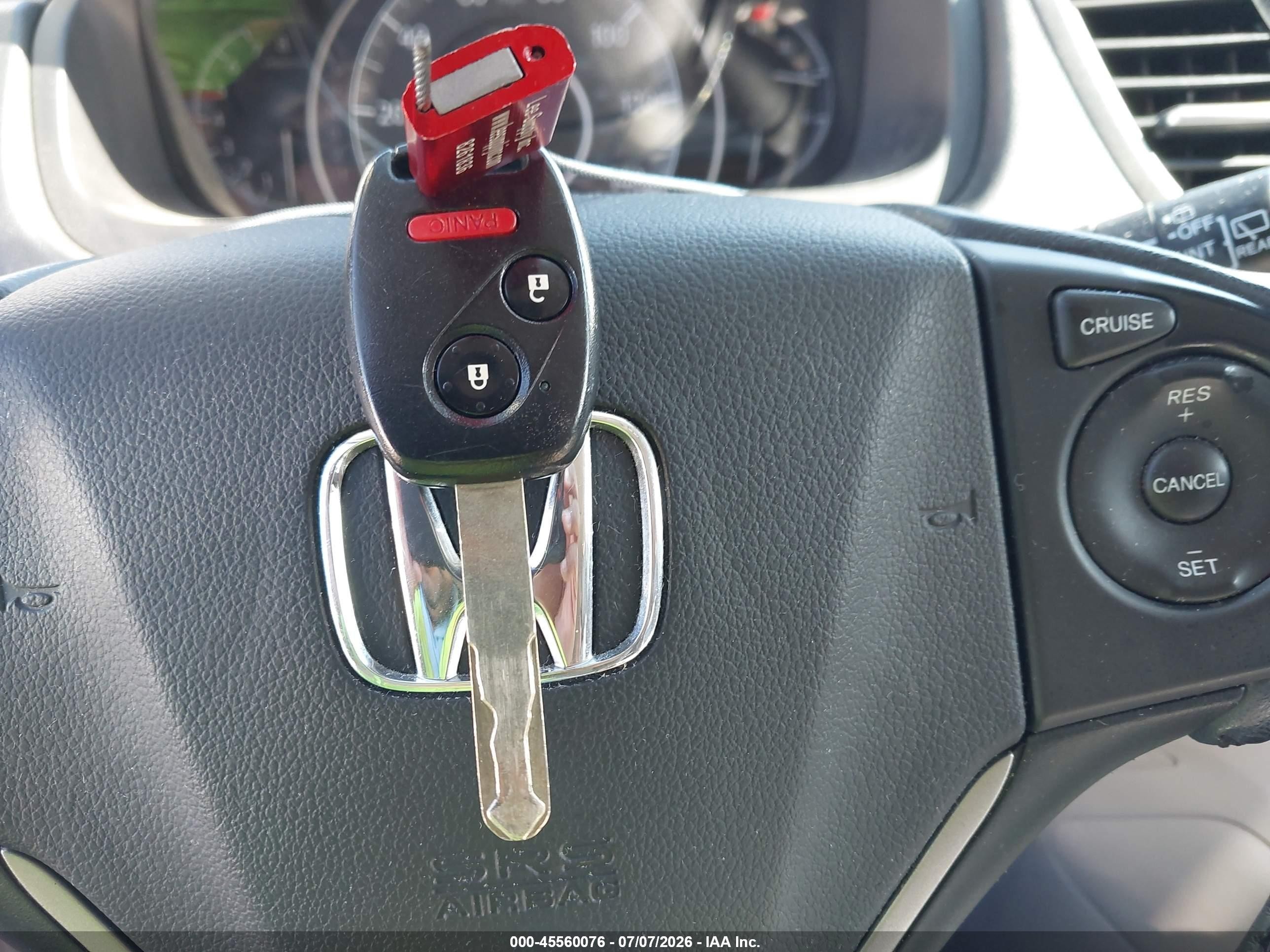 2013 Honda Cr-v Ex-l Серый vin: 2HKRM4H72DH694493