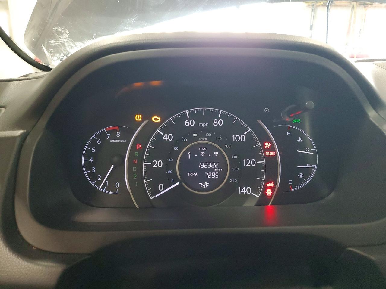 2014 Honda Cr-v Exl Угольный vin: 2HKRM4H72EH614837