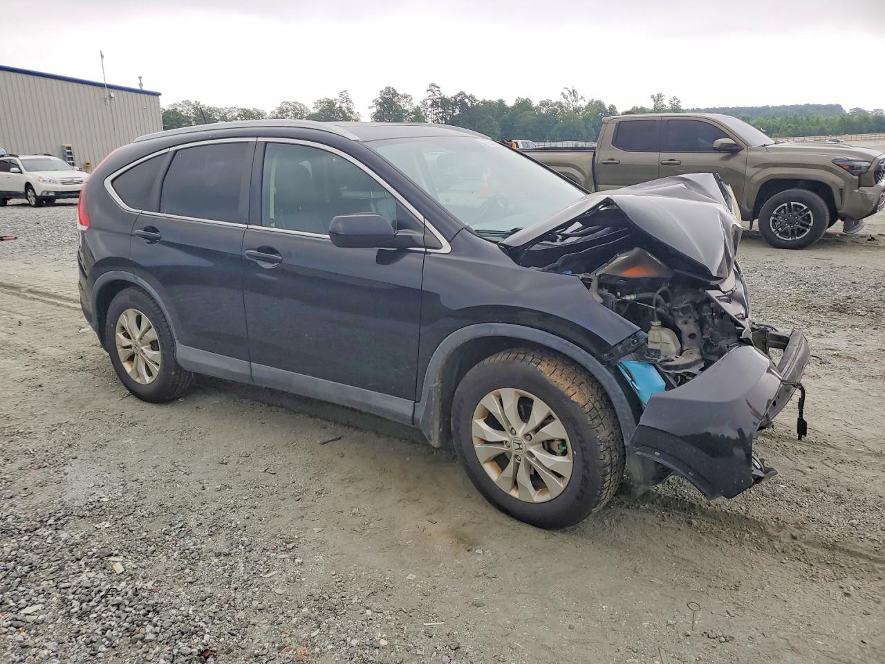 2014 Honda Cr-v Exl Black vin: 2HKRM4H72EH647479
