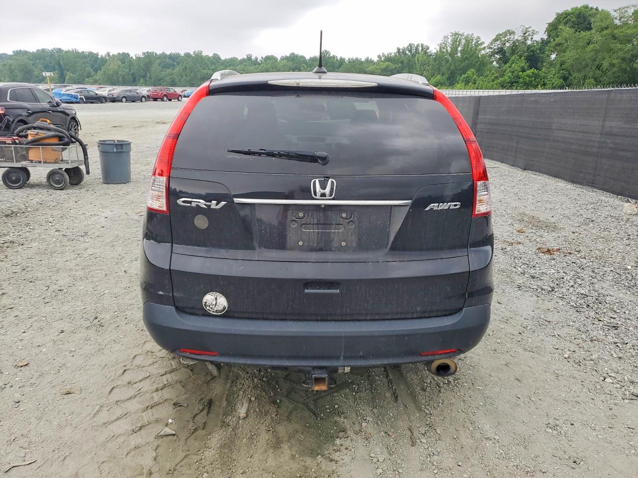 2014 Honda Cr-v Exl Black vin: 2HKRM4H72EH647479