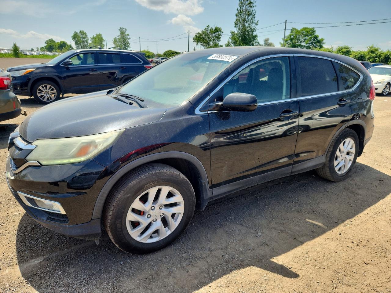 2015 Honda Cr-v Exl Black vin: 2HKRM4H72FH111911