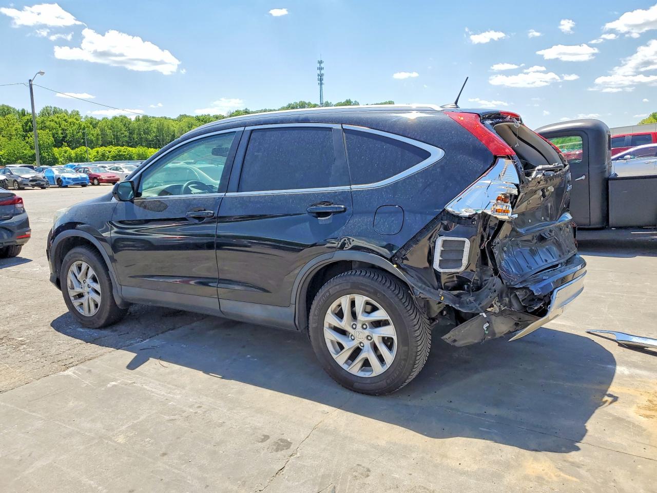 2015 Honda Cr-v Exl Black vin: 2HKRM4H72FH616878