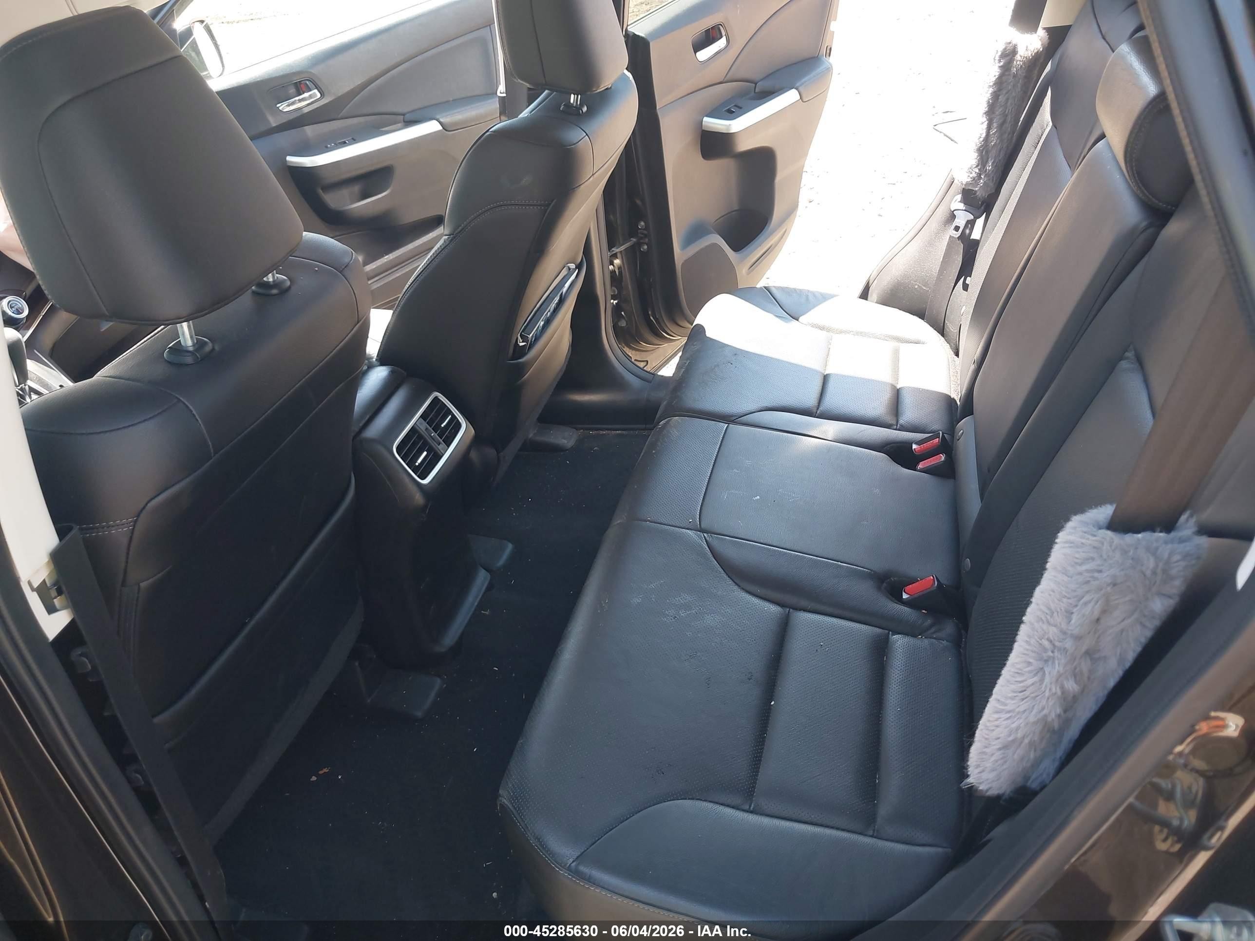 2015 Honda Cr-v Ex-l Brown vin: 2HKRM4H72FH624267