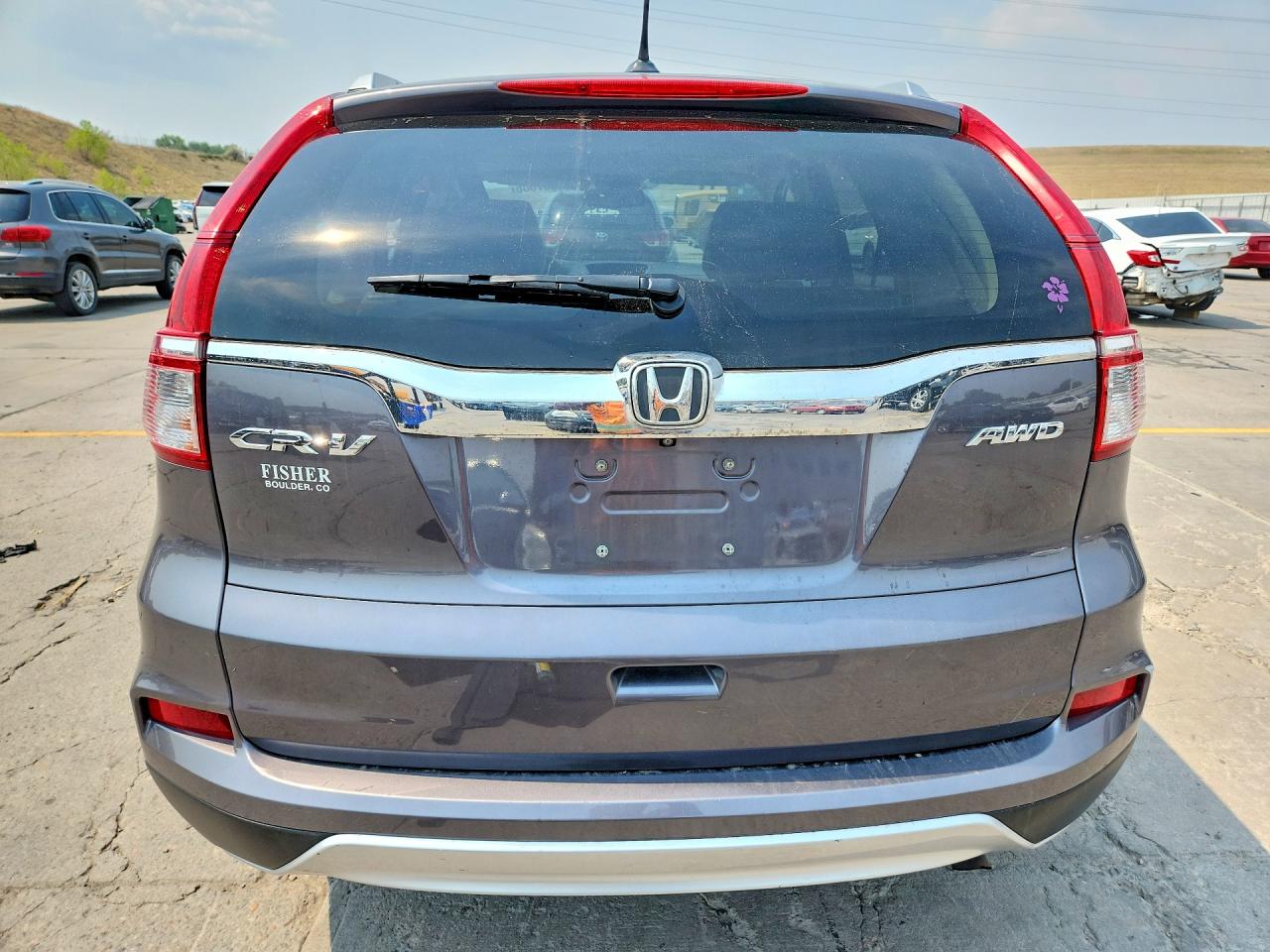 2015 Honda Cr-v Exl Charcoal vin: 2HKRM4H72FH647273