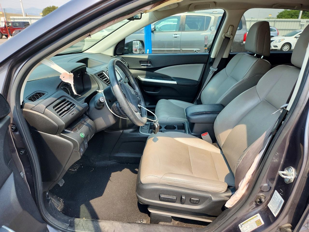 2015 Honda Cr-v Exl Charcoal vin: 2HKRM4H72FH647273