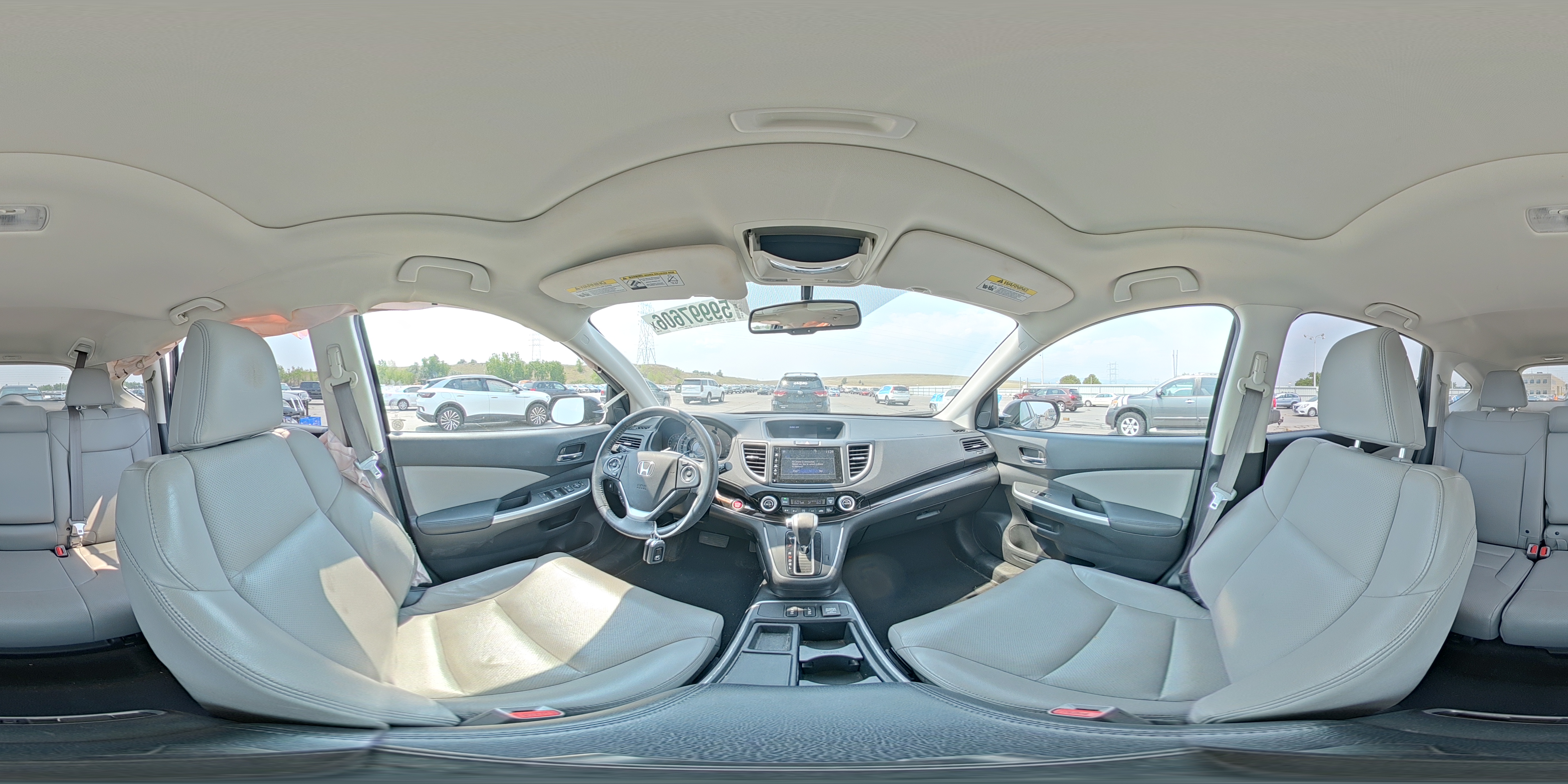 2015 Honda Cr-v Exl Charcoal vin: 2HKRM4H72FH647273
