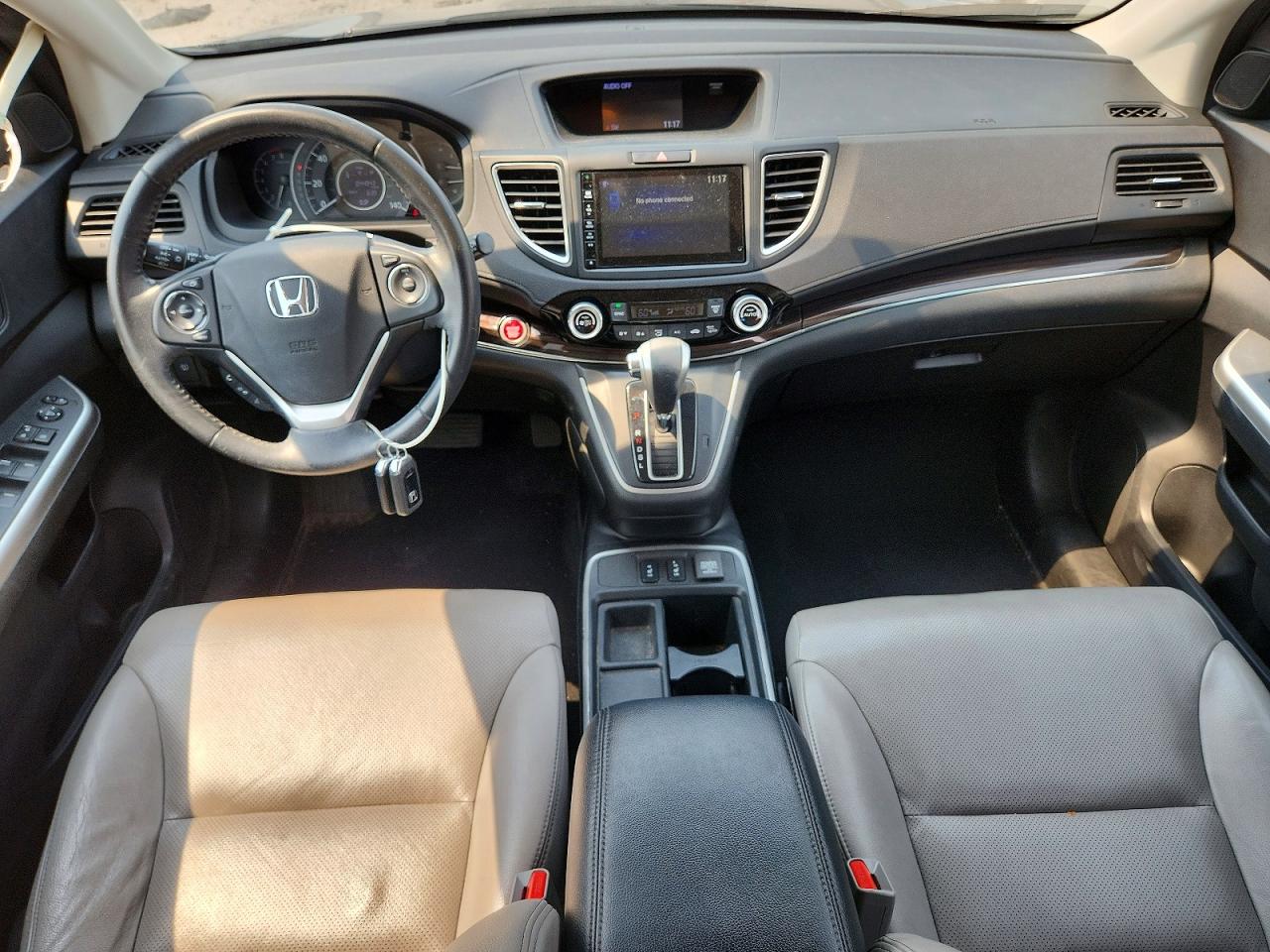 2015 Honda Cr-v Exl Charcoal vin: 2HKRM4H72FH647273