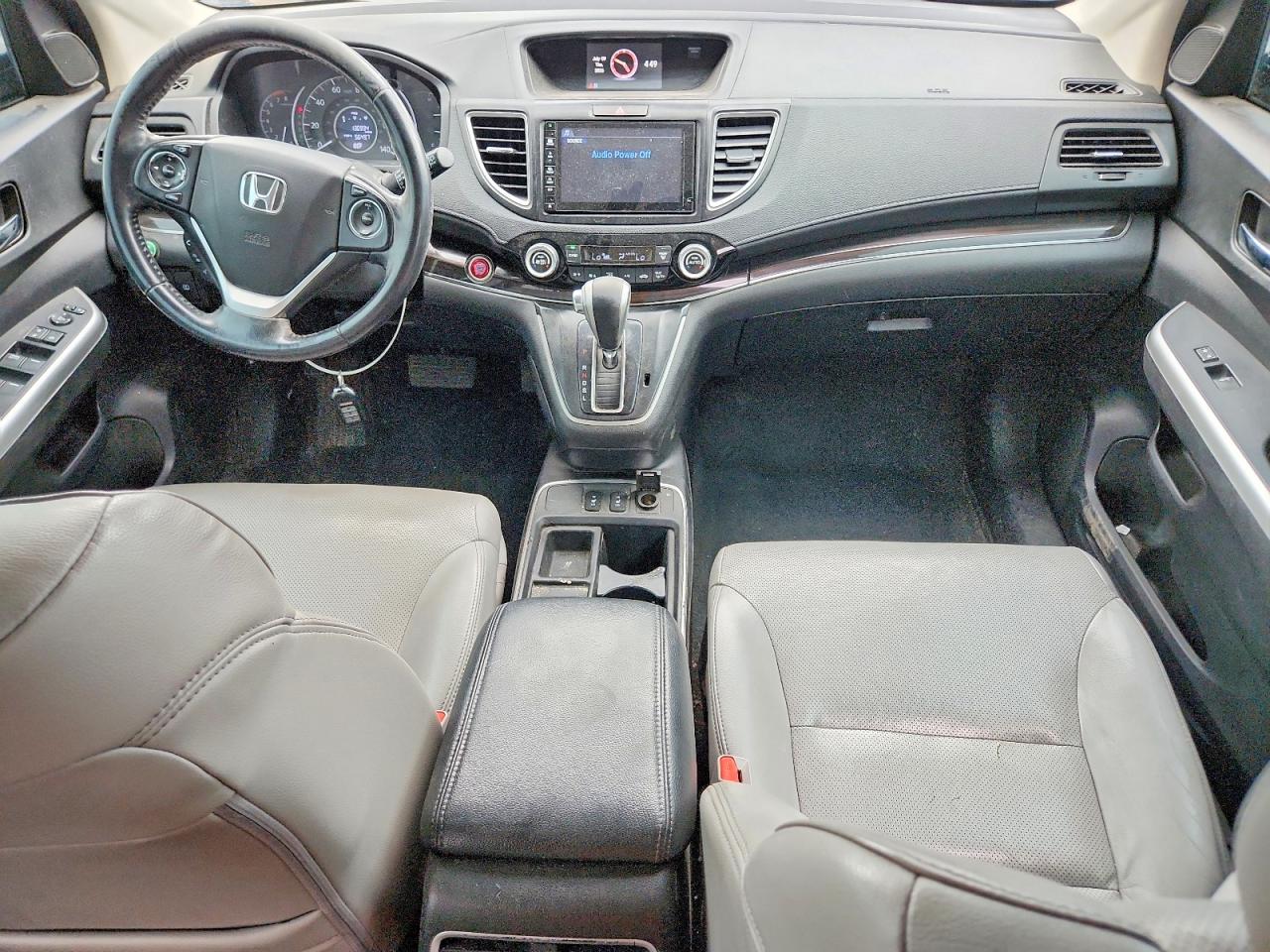2015 Honda Cr-v Exl Blue vin: 2HKRM4H72FH653168