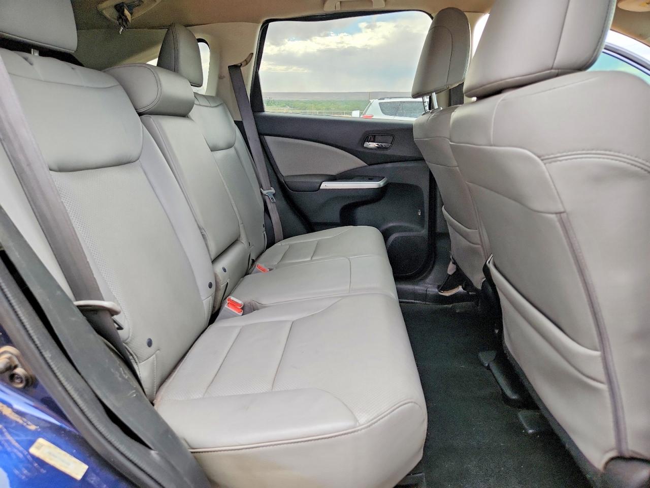 2015 Honda Cr-v Exl Blue vin: 2HKRM4H72FH653168