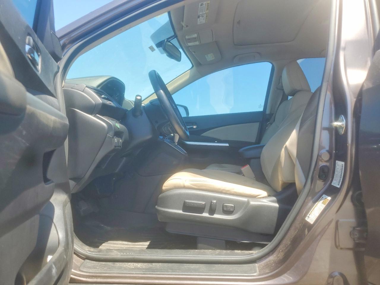 2015 Honda Cr-v Exl Gray vin: 2HKRM4H72FH665305