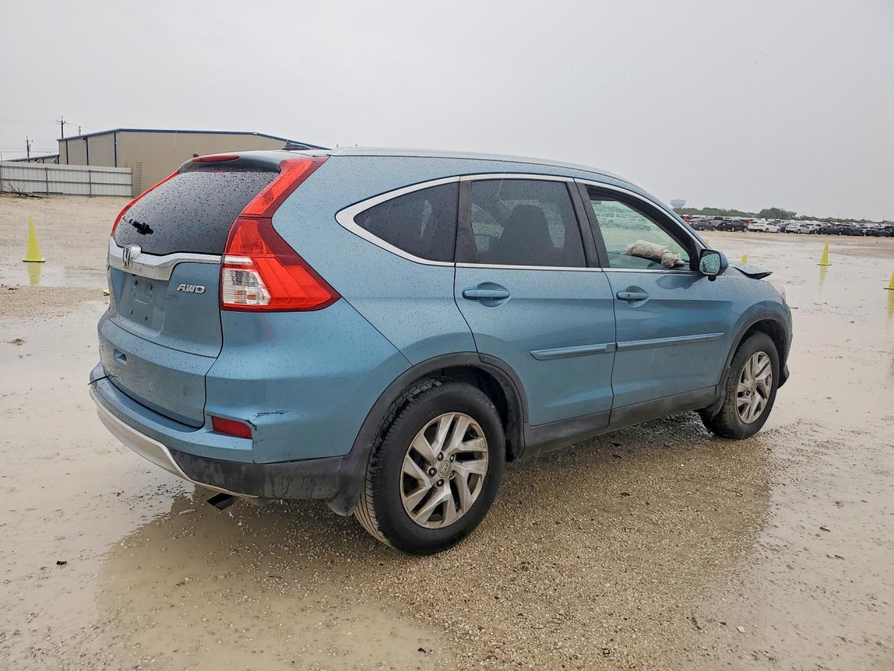 2015 Honda Cr-v Exl Blue vin: 2HKRM4H72FH670391