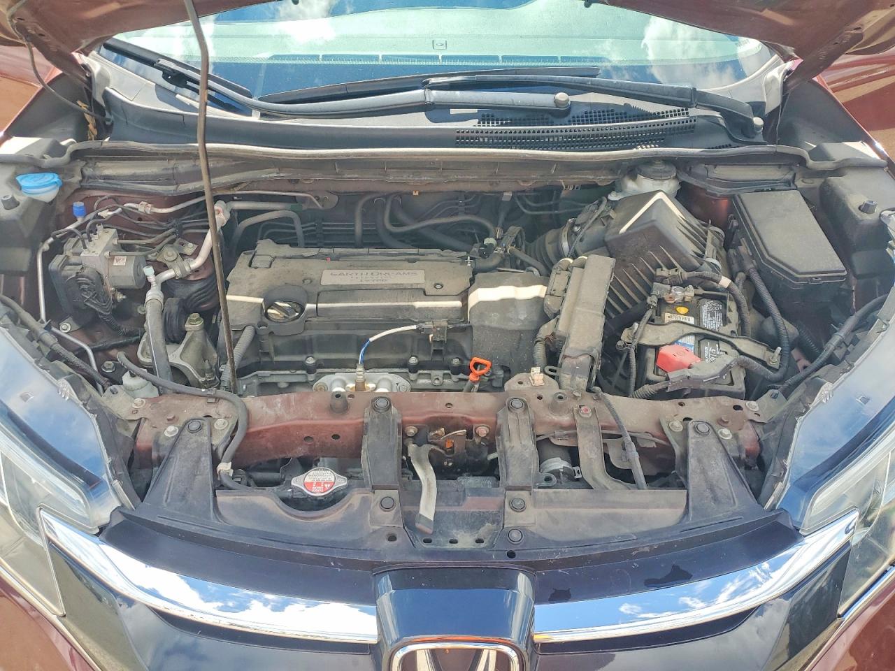 2015 Honda Cr-v Exl Brown vin: 2HKRM4H72FH674988