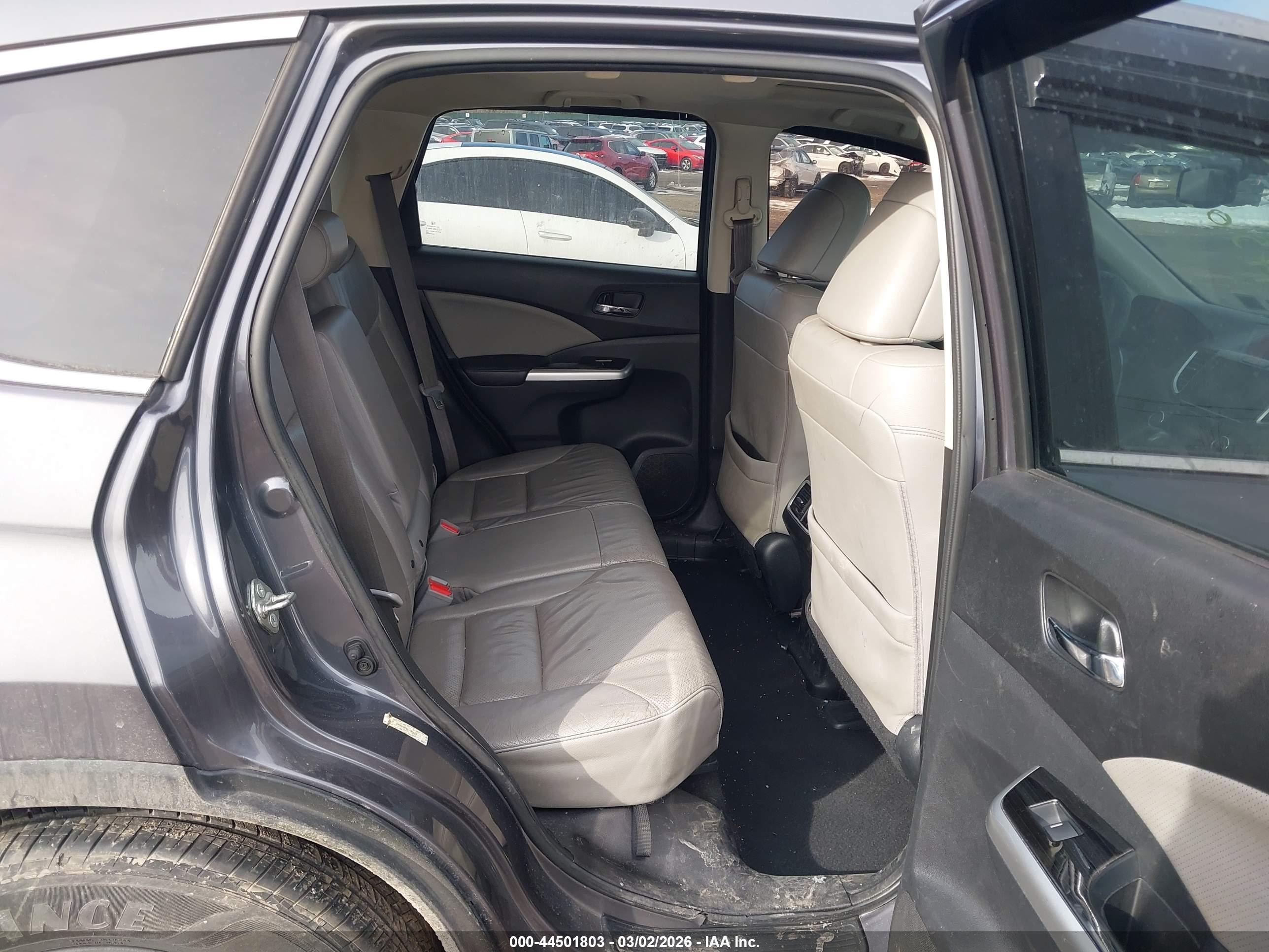 2015 Honda Cr-v Ex-l Серый vin: 2HKRM4H72FH686980