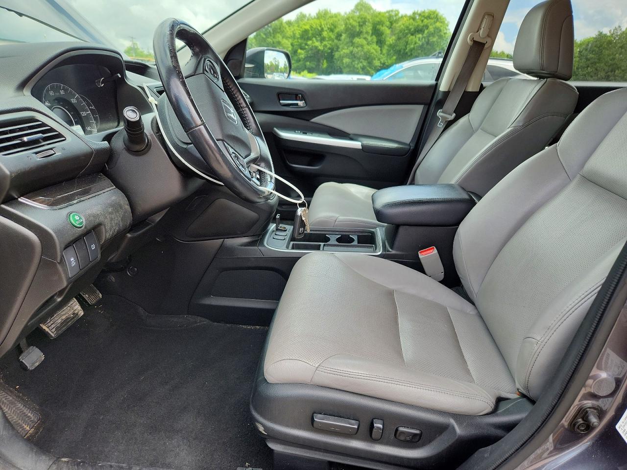 2015 Honda Cr-v Exl Gray vin: 2HKRM4H72FH699177