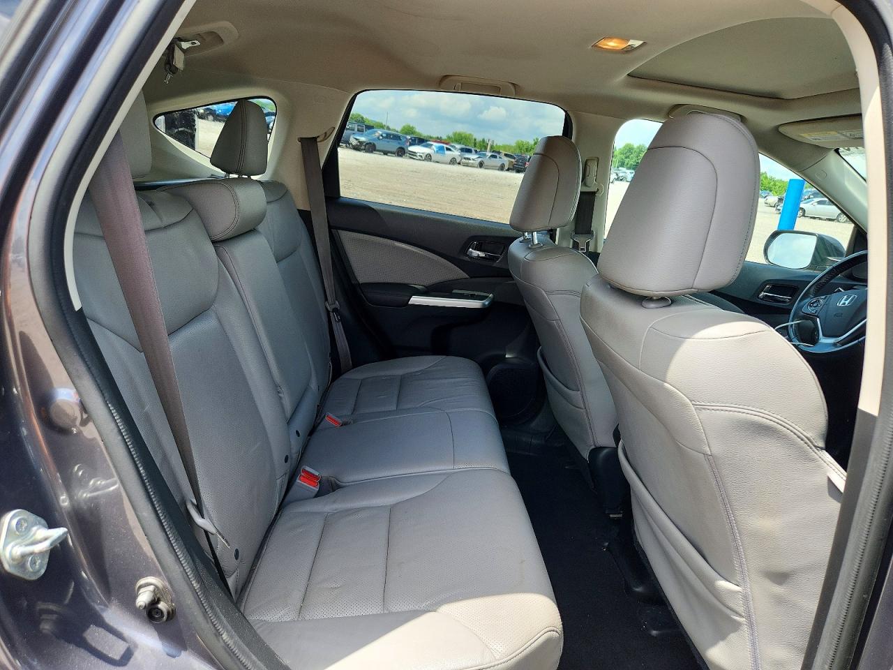 2015 Honda Cr-v Exl Gray vin: 2HKRM4H72FH699177