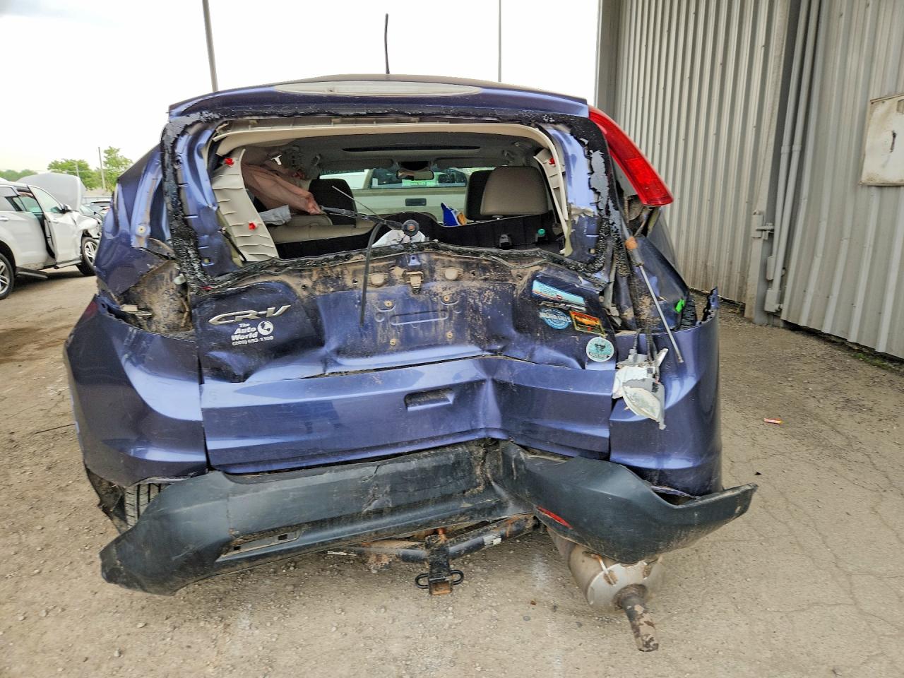 2012 Honda Cr-v Exl Синий vin: 2HKRM4H73CH104008
