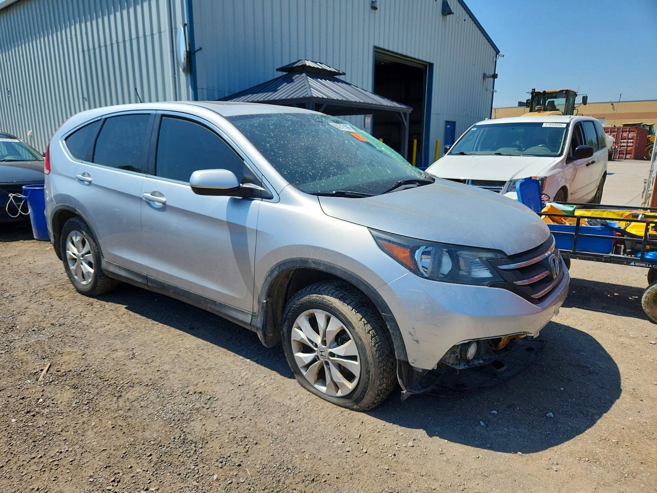 2012 Honda Cr-v Exl Silver vin: 2HKRM4H73CH107748