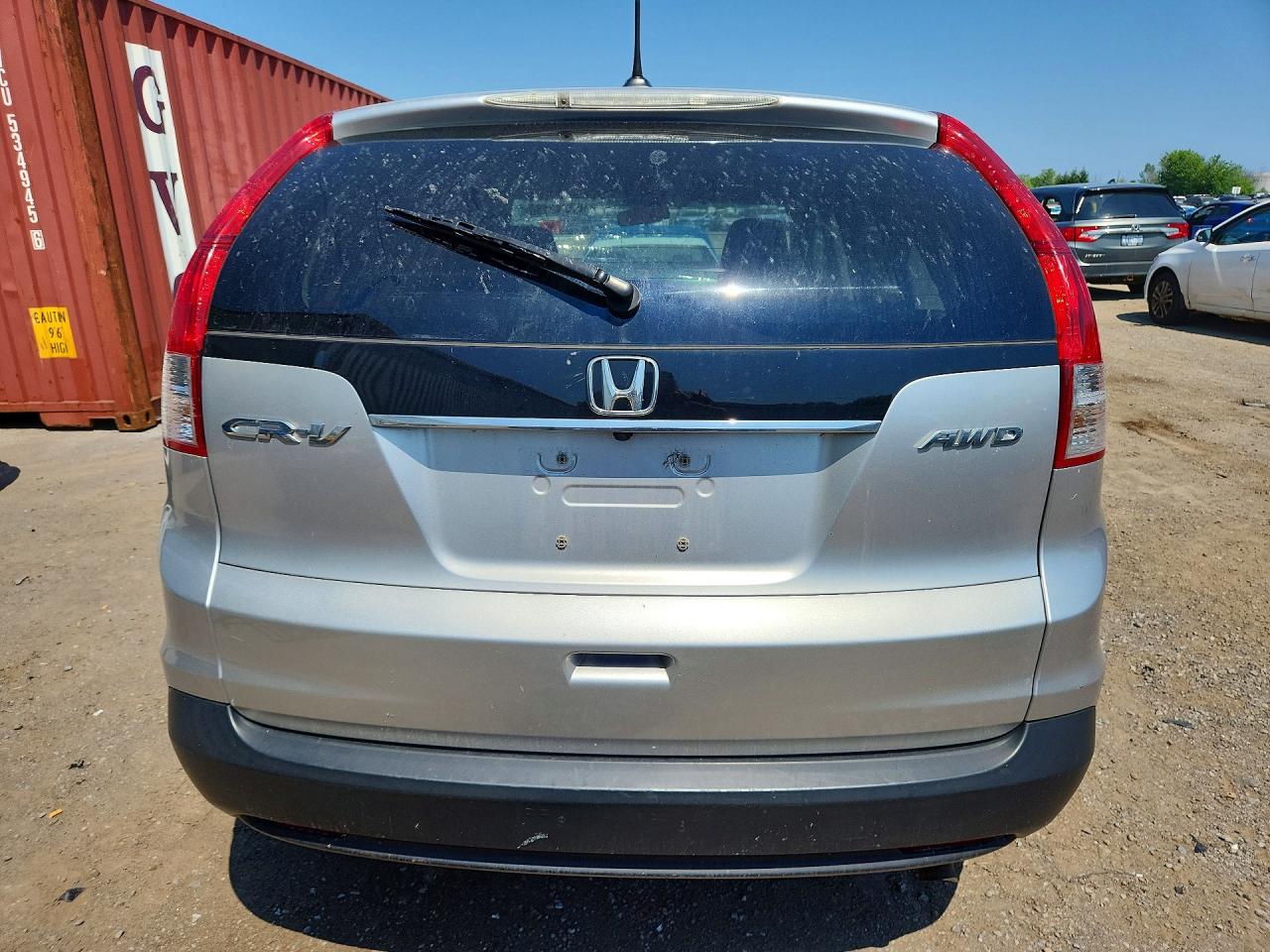 2012 Honda Cr-v Exl Silver vin: 2HKRM4H73CH107748