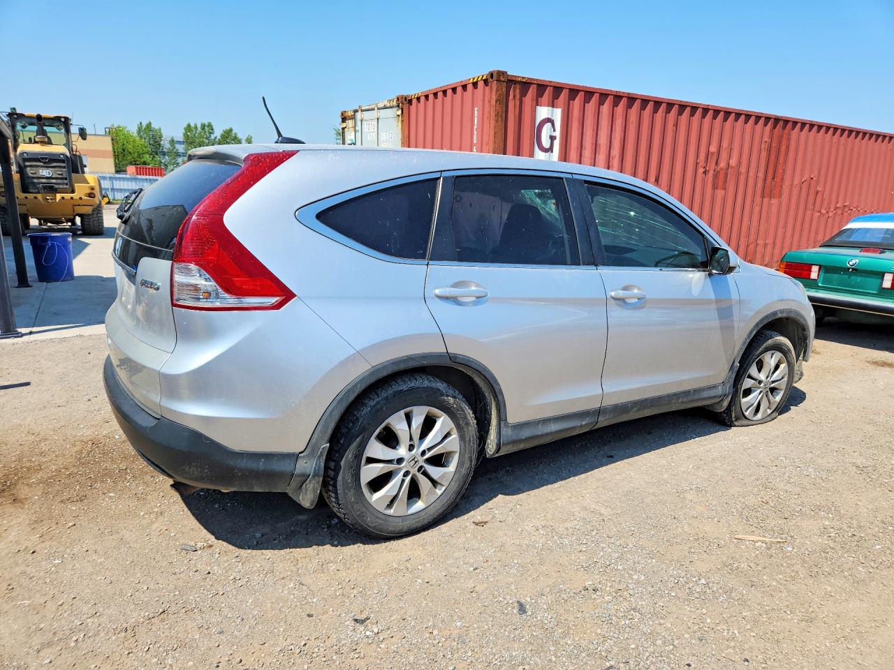 2012 Honda Cr-v Exl Silver vin: 2HKRM4H73CH107748