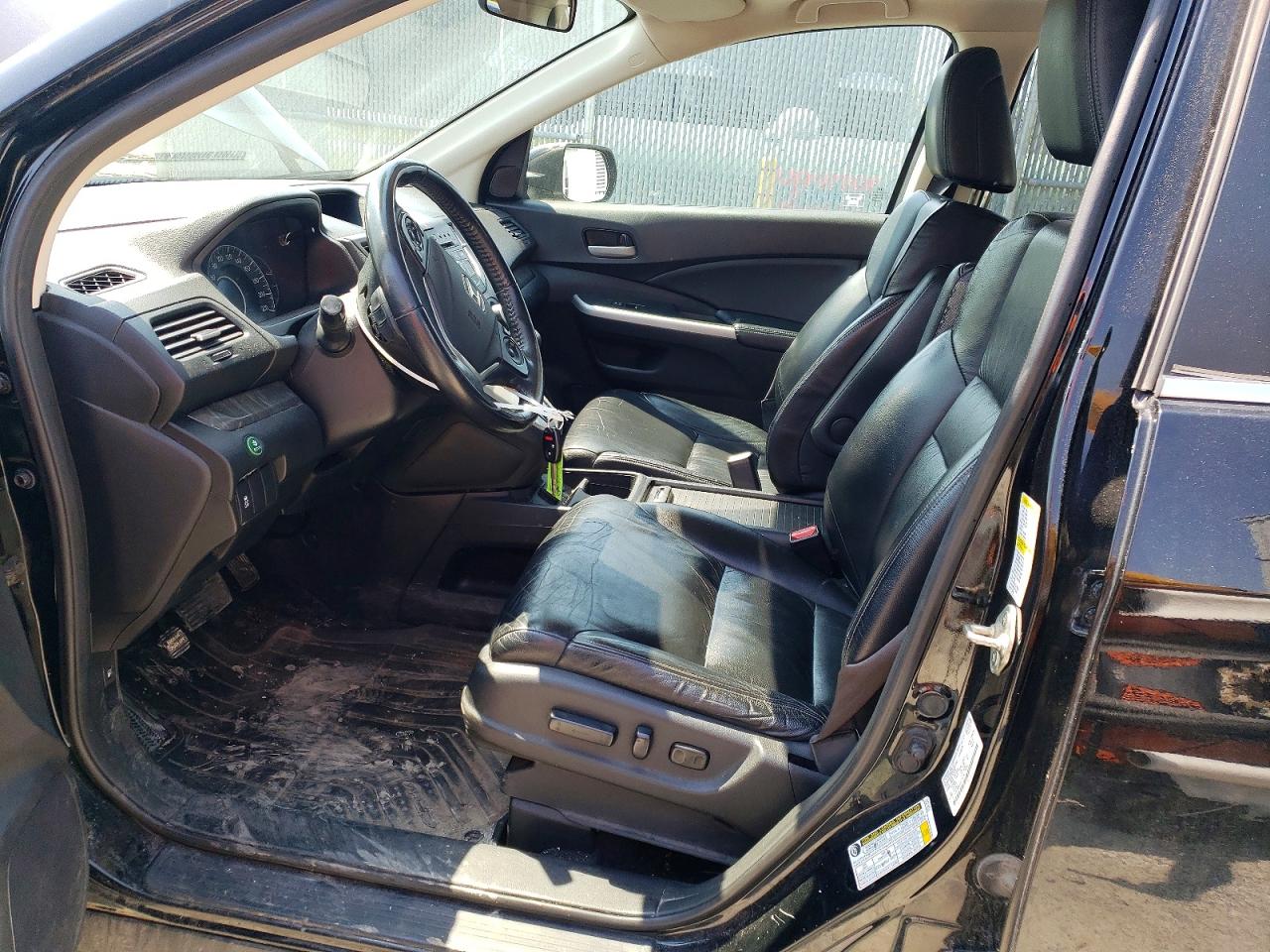 2012 Honda Cr-v Exl Black vin: 2HKRM4H73CH119091