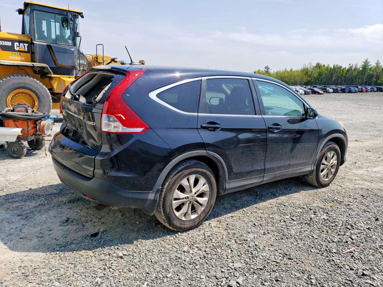 2012 Honda Cr-v Exl Black vin: 2HKRM4H73CH119091