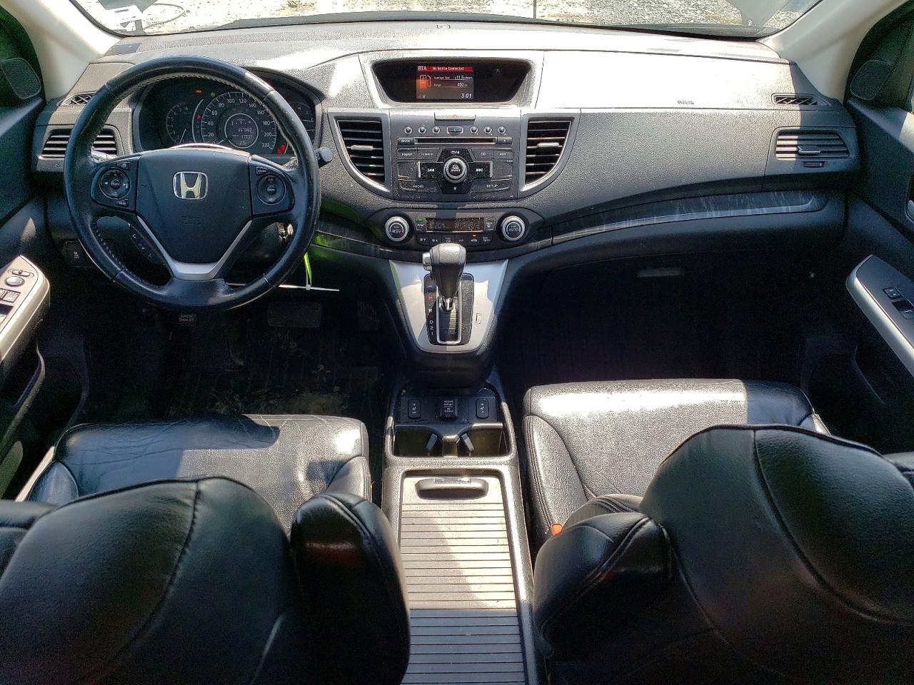 2012 Honda Cr-v Exl Black vin: 2HKRM4H73CH119091